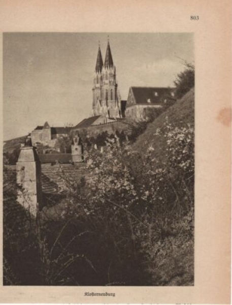 1927 - Klosterneuburg, alter Druck